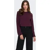 ONLY Blouse 'ONLKATCHA' wijnrood