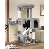 Merkloos Kattenkrabpaal 116 cm, sisal, voor katten