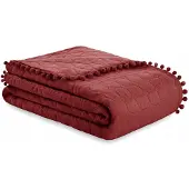 Restilo Roze Kingsize Sprei Boho watten 240x260cm