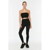 Trendyol Vrouwelijk Hoge taille Mager Sportlegging