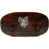 Art-Dog Papillon - accessoirehouder, houder voor hondemedailles, sleutelhangerhouders van