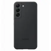 Samsung Galaxy S22 Siliconen Back Cover Zwart