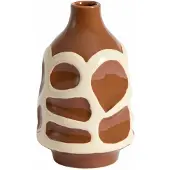 Light & Living - Vaas SINICE - Bruin - 15x15x24 cm