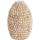 Light & Living - Vaas SHELL - Ø19x28.5cm - Bruin