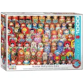 Eurographics Russische Matroesjka-poppen, 1000 stukjes