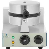 Royal Catering Wafelijzer - 1 x 1300 watt - Rond