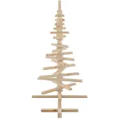 vidaXL Kerstdecoratie kerstboom 120 cm massief grenenhout