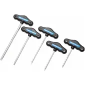 Bgs T-sleutelset Inbussleutel 3 - 8 mm 5-delig. (Inbus)
