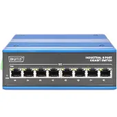 Digitus DN-651119: Industriële Gigabit-switch, 8 poorten, onbeheerd