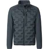 Casamoda Regular Fit Hybride jas antraciet, Effen