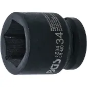 Bgs Kracht dopsleuteldop zeskant 3/4 34 mm