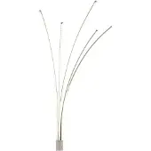 Globo Design vloerlamp Bizzy zand bruin