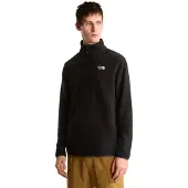 The North Face Glacier Fleece 1/4 Zip Skipully heren Zwart XS