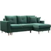 AEA Graues Möbel Sofa Designer Bettfunktion Wohnlandschaft Schlafsofa Ecksofa Couch