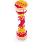 Hape Regenmaker met kralen - Rood