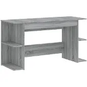 Merkloos Solidchoice - Grijs Bureau van Hout met Glad Oppervlak