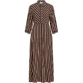 Vila Blousejurk 'VIAya Paya' bruin / wit
