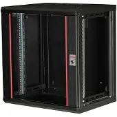 Roline 19-inch wandbehuizing Pro 12 U, 600x450 BxD zwart