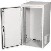 Roline 19-inch wandbehuizing Pro 22 U , 600x600 BxT IP55 buiten grijs