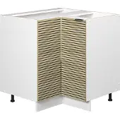 Vicco Hoekkast Fame-Line Eiken paneel 80.5 cm zonder werkblad, Model 51443