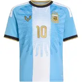 Adidas Argentinië Wedstrijdshirt Lionel Messi 10 Kids
