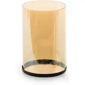 Eurofirany MIRA Kaars Goud Metala & Glas 12x12x18 cm