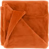Unique living - Plaid Klaas 150x200cm - Orange Flame