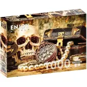 Enjoy Puzzle Bureau van een Piratenkapitein Puzzel (1000 stukjes)
