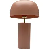 Kare design Tafellamp Loungy, bruin / roest, Woon-/ Eetkamer, metaal, Modern, Tafellamp