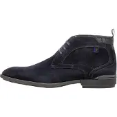 Floris van Bommel Chukka Boots 'De Hakker 01' donkerblauw
