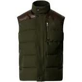 Hackett London Bodywarmer donkerbruin / olijfgroen