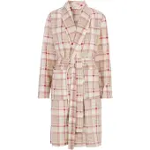 Cellbes of Sweden Ochtendjas beige / lila / wit