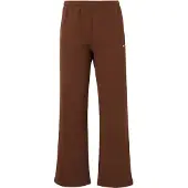 Nike Broek 'Studio' chocoladebruin / wit