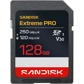 SanDisk Extreme PRO SDXC 128GB 120MB/s