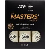 Dunlop - Tennis Balls- ATP Masters 3x4Pet- Yellow