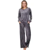 Rebelle Pyjama 'Grey Harmony' donkergrijs