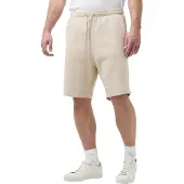 BOSS Heren Sweat Shorts met koordje taille (Beige)