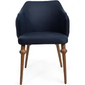 AEA Design textiel stoel, stoelen, eetkamerstoelen, massief houten stoel, eetkamerstoel