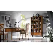 AEA Schreibtisch Holz Tisch Tische Bücherregal Möbel Büro Design 3tlg Set