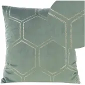 Eurofirany BLINK Kussenhoes 45x45 cm - Zacht Velours met Gouden Print