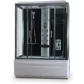 Mueller Milos complete douchecabine met douchebad 170x90x220cm