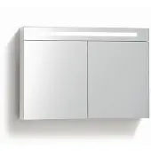 Lambini Designs TL spiegelkast Hoogglans wit 80cm