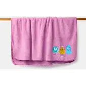 Woody plaid - roze - space buddies - 262-10-PLA-M/436 - 150x200cm