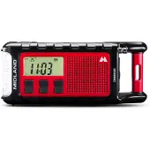 Midland - Emergency Radio - ER300 Pro - Red Black