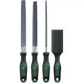 Bosch Vijlenset met borstel | 4-delig | 200 mm/8" - 1600A034GM