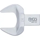 Bgs Einsteck-Maulschlüssel | 24 mm | Aufnahme 14 x 18 mm