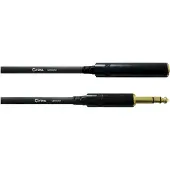 Cordial 10 m REAN jack 6.3 mm stereo-adapterkabel