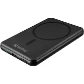 Sandberg SemiSolidState Magnet Powerbank zwart (20W, 5000 mAh)