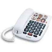 Alcatel Atl1430455 VoIP-telefoon. Transparant. Één maat