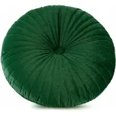Eurofirany Decoratieve Kussensloop Fluweel Donkergroen 68x40 cm